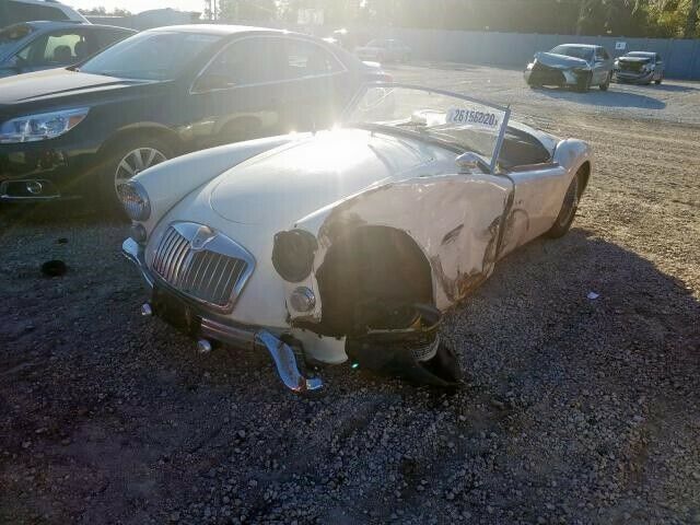 1960 White MG MGA Roadster