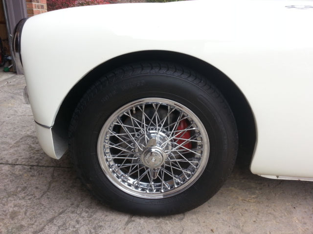 1960 White MG MGA Convertible