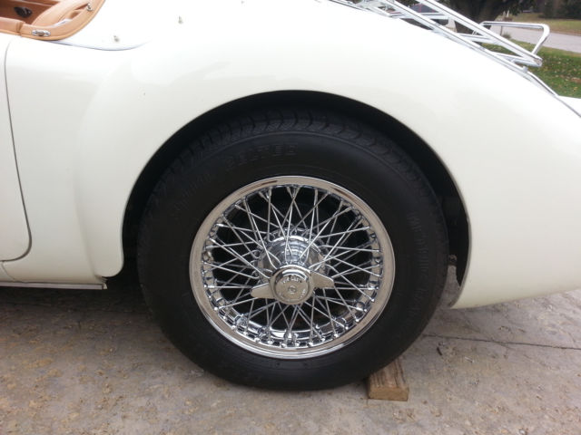 1960 White MG MGA Convertible