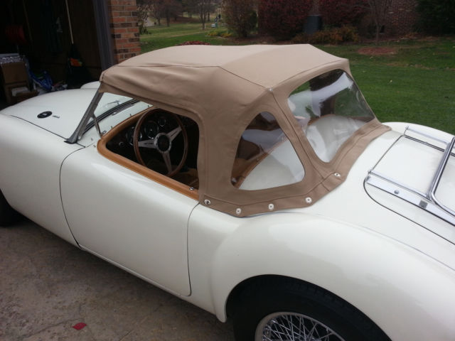 1960 White MG MGA Convertible