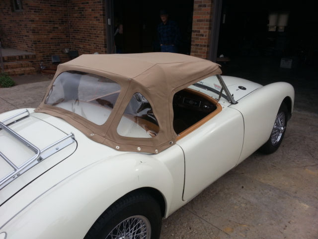 1960 White MG MGA Convertible