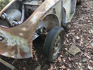 1960 Gray MG MGA Coupe
