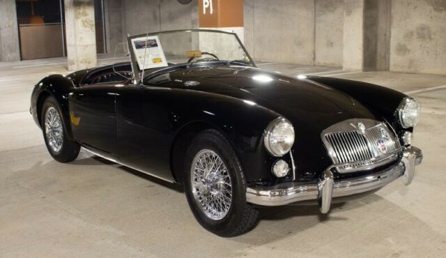 1960 Black MG MGA Convertible