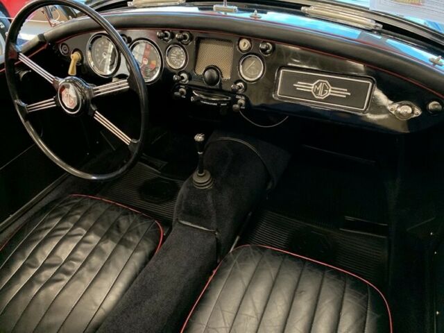 1960 Black MG MGA Convertible