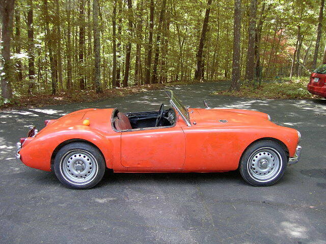 1960 Red - Originally Black MG MGA Roadster