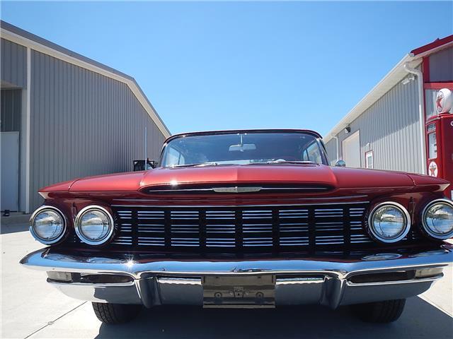 1960 MAROON Oldsmobile Ninety-Eight --
