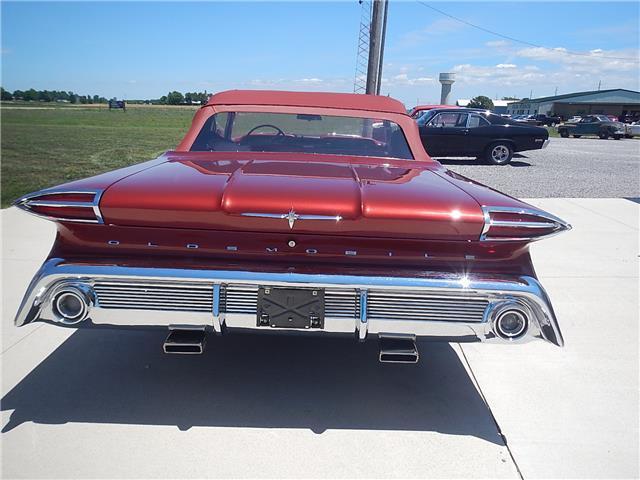 1960 MAROON Oldsmobile Ninety-Eight --