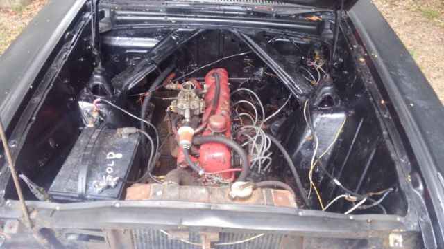 1960 Black Ford Ranchero Standard Cab Pickup