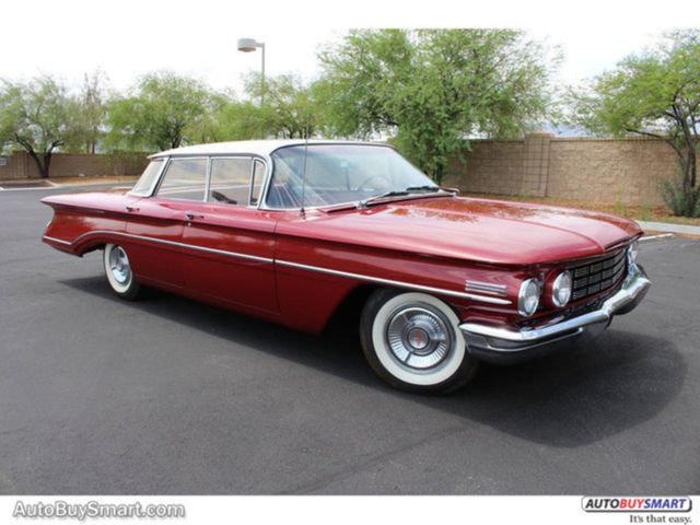 1960 Red Oldsmobile Eighty Eight