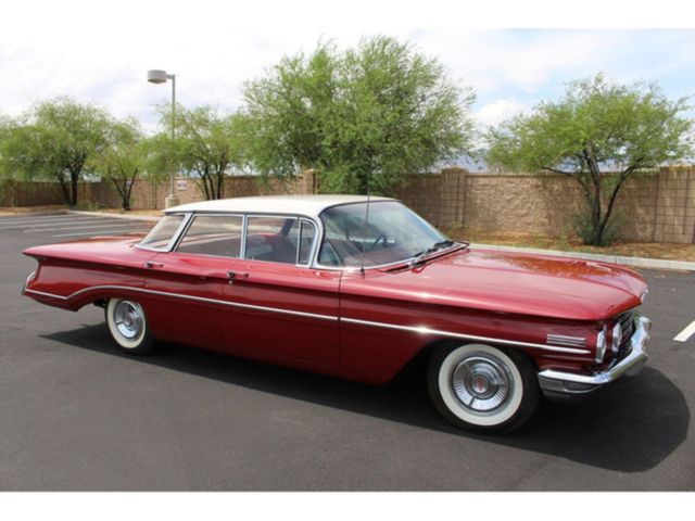 1960 Red Oldsmobile Eighty Eight