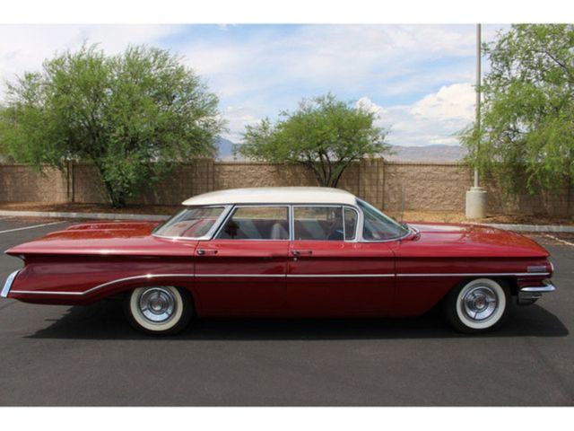 1960 Red Oldsmobile Eighty Eight
