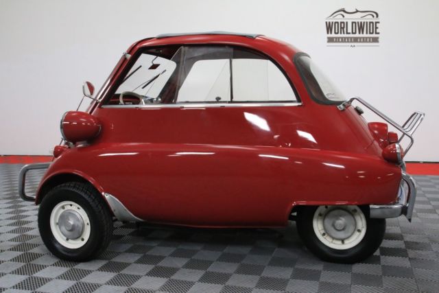 1960 Red BMW ISETTA 300