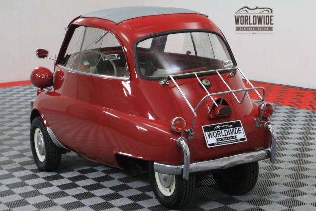 1960 Red BMW ISETTA 300