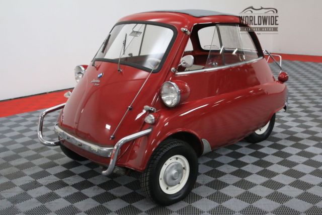 1960 Red BMW ISETTA 300