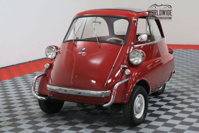 1960 Red BMW ISETTA 300