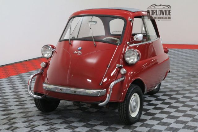 1960 Red BMW ISETTA 300