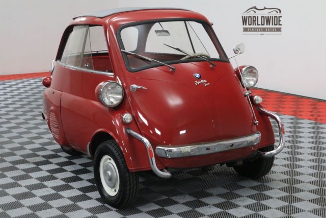 1960 Red BMW ISETTA 300