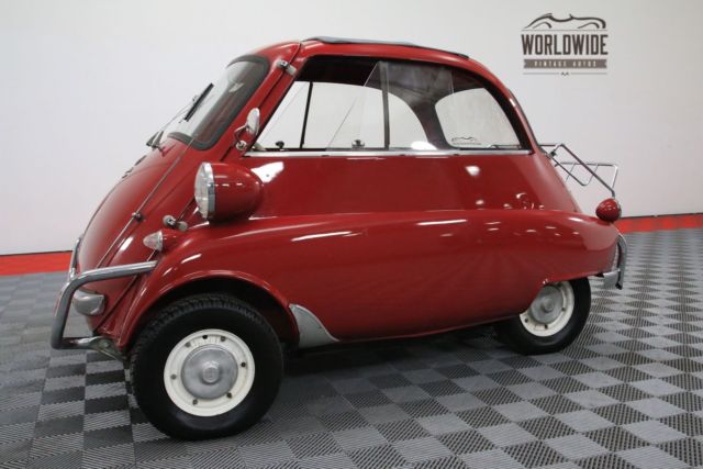 1960 Red BMW ISETTA 300