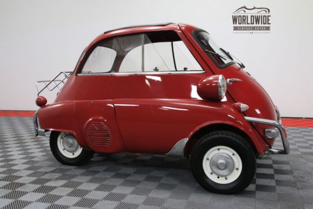 1960 Red BMW ISETTA 300