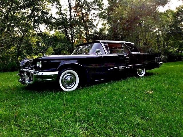 1960 Black Ford Thunderbird