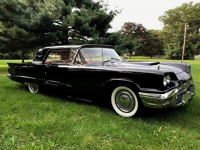1960 Black Ford Thunderbird