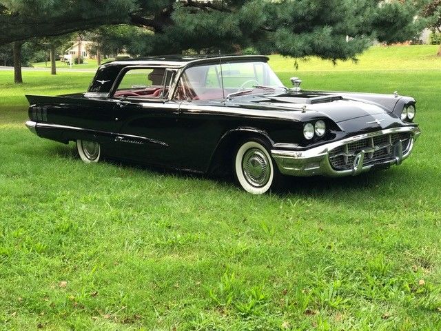 1960 Black Ford Thunderbird