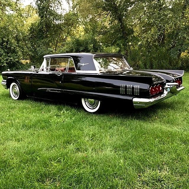 1960 Black Ford Thunderbird