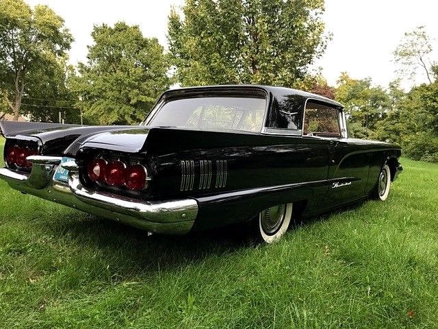 1960 Black Ford Thunderbird
