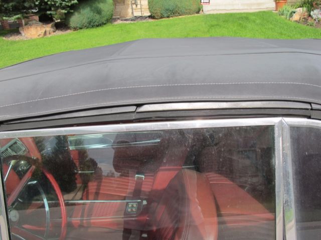 1960 Black Ford Thunderbird Convertible