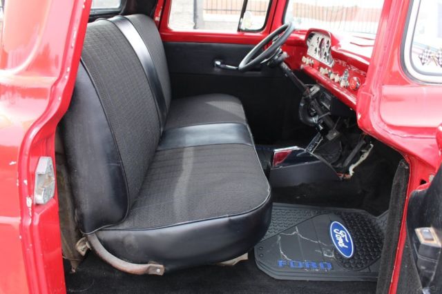 1960 White Ford F-100 Pickup Truck