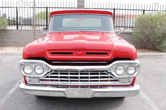 1960 White Ford F-100 Pickup Truck