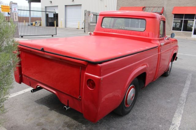 1960 White Ford F-100 Pickup Truck
