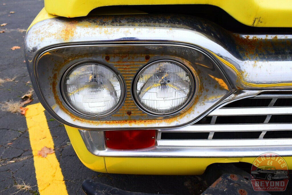 1960 Yellow Ford F-100 Pickup Truck