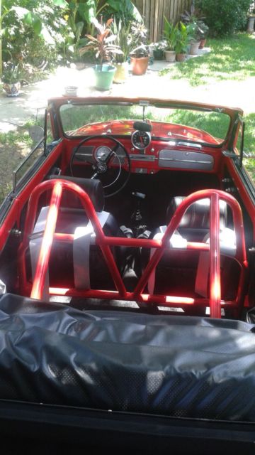 1960 Red Volkswagen Beetle - Classic Convertible