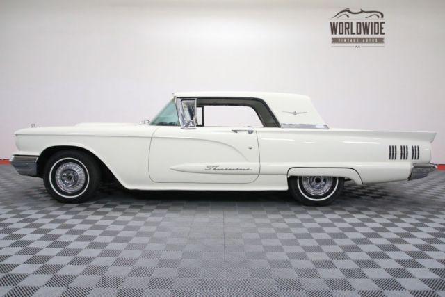 1960 White Ford Thunderbird