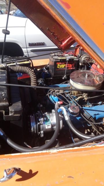 1960 Orange Willys 4-63 Pickup pickup