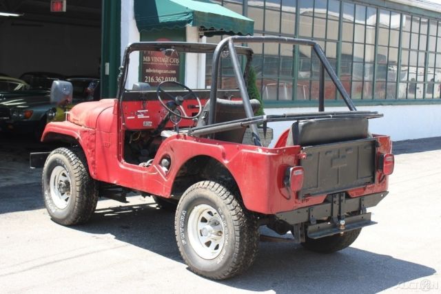 1960 Red Willys 439 SUV