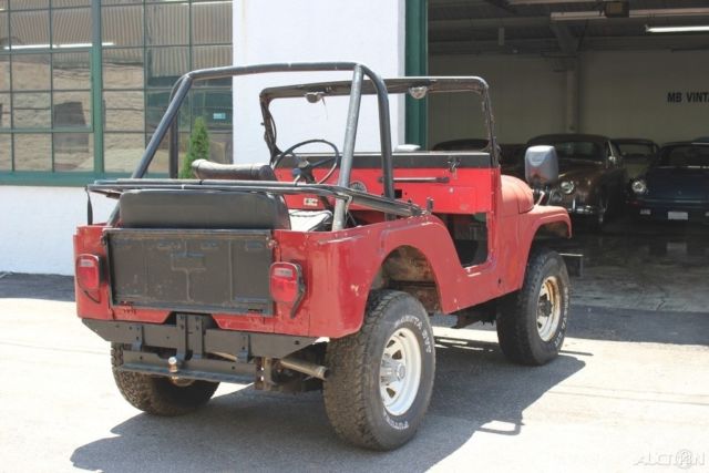 1960 Red Willys 439 SUV