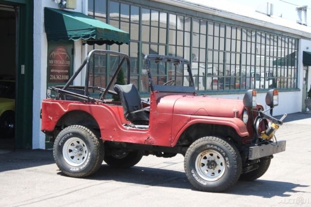 1960 Red Willys 439 SUV