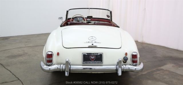 1960 White Mercedes-Benz 190-Series