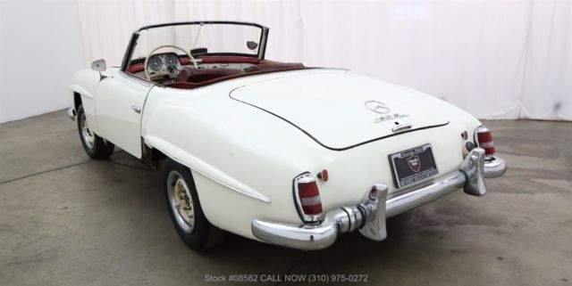 1960 White Mercedes-Benz 190-Series