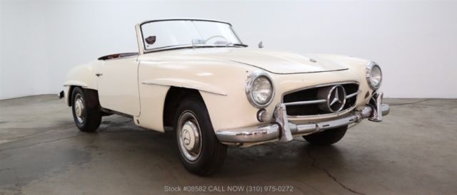 1960 White Mercedes-Benz 190-Series