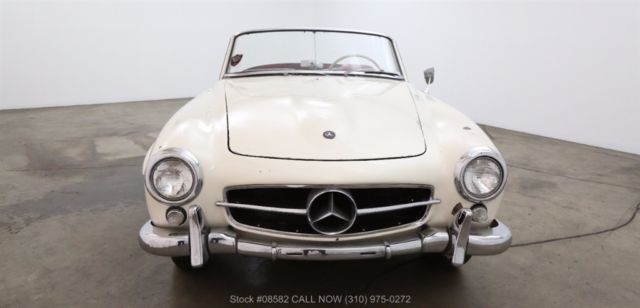 1960 White Mercedes-Benz 190-Series