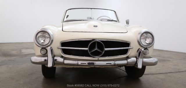 1960 White Mercedes-Benz 190-Series