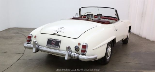 1960 White Mercedes-Benz 190-Series