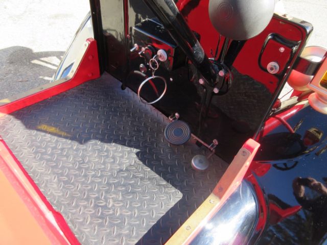 1960 Red Ford Model T Speedster