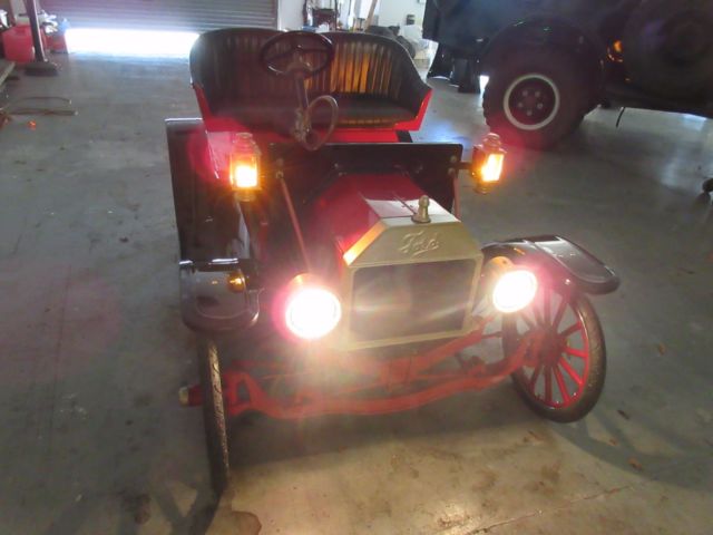1960 Red Ford Model T Speedster