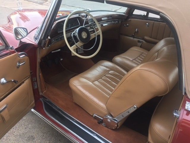 1961 light red Mercedes-Benz 220SE