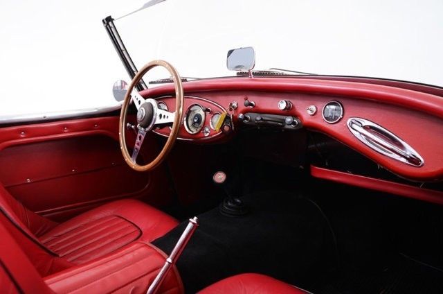 1961 Silver Austin Healey Sprite Convertible
