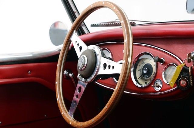 1961 Silver Austin Healey Sprite Convertible